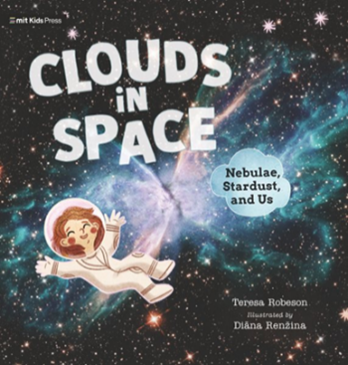 Book cover: Clouds in Space: Nebulae, Stardust, and Us