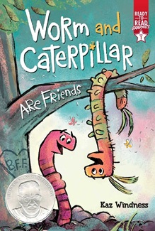 worm Book cover: Worm and Caterpillar Are Friends