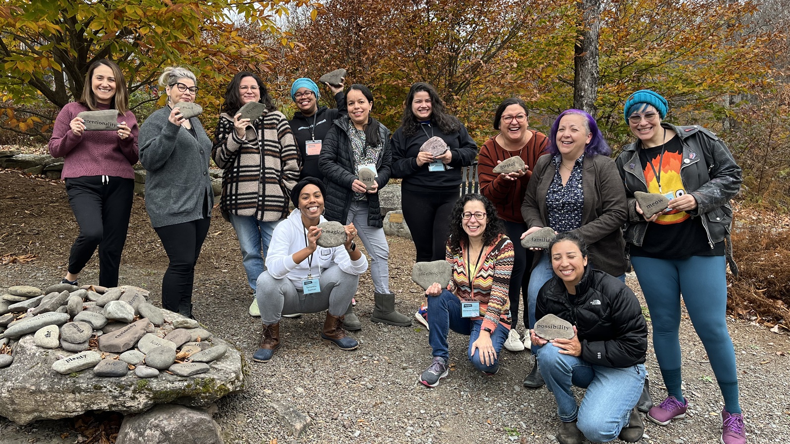 Photo of a group of Latinx storytellers