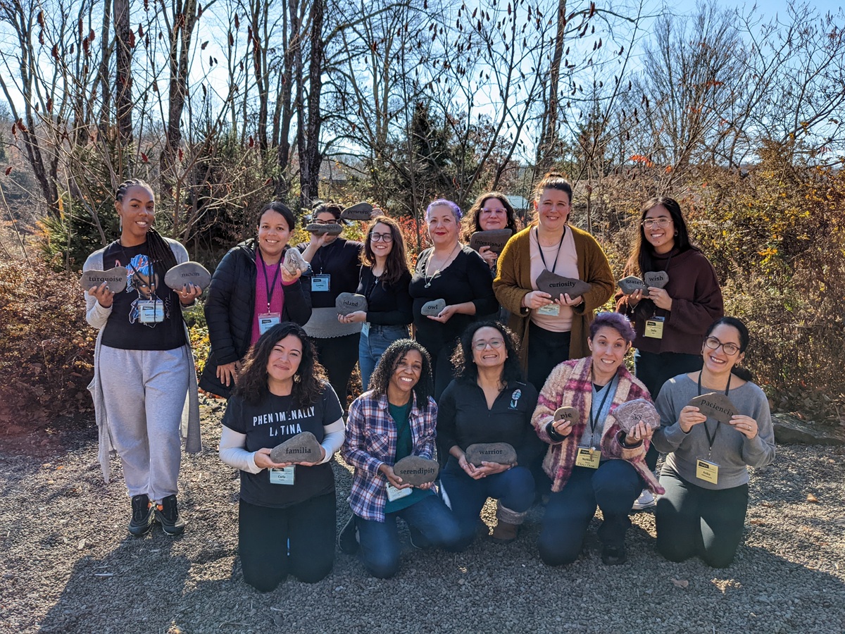 Photo of a group of Latinx storytellers