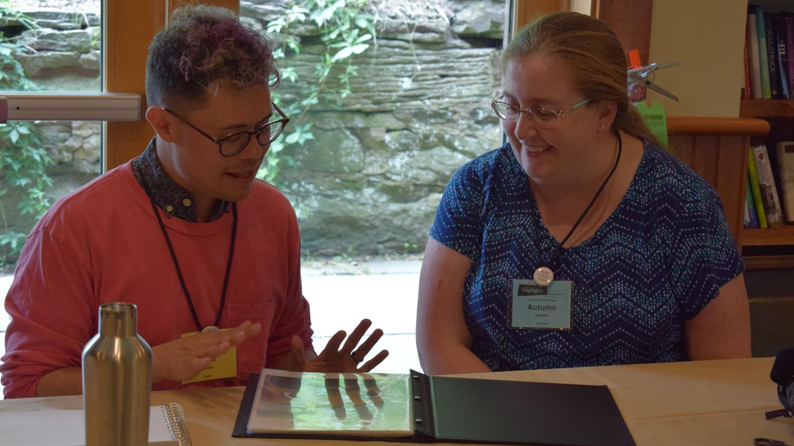 Photo of Summer Camp mentorship session