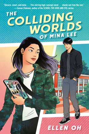 Book cover: The Colliding Worlds of Mina Lee