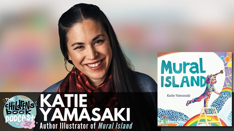 cbp-katie-yamasaki Photo of Katie Yamasaki and her books